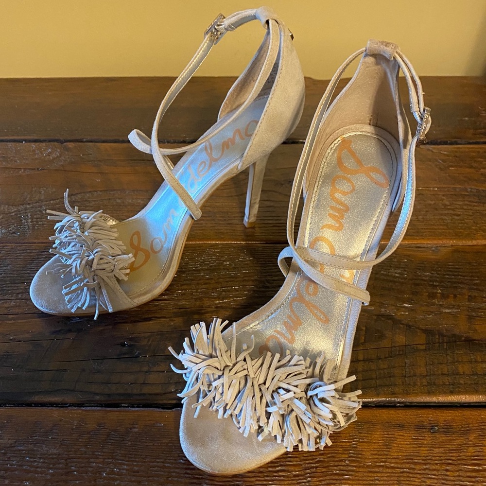 Sam Edelman Aisha Suede Fringe Sandal